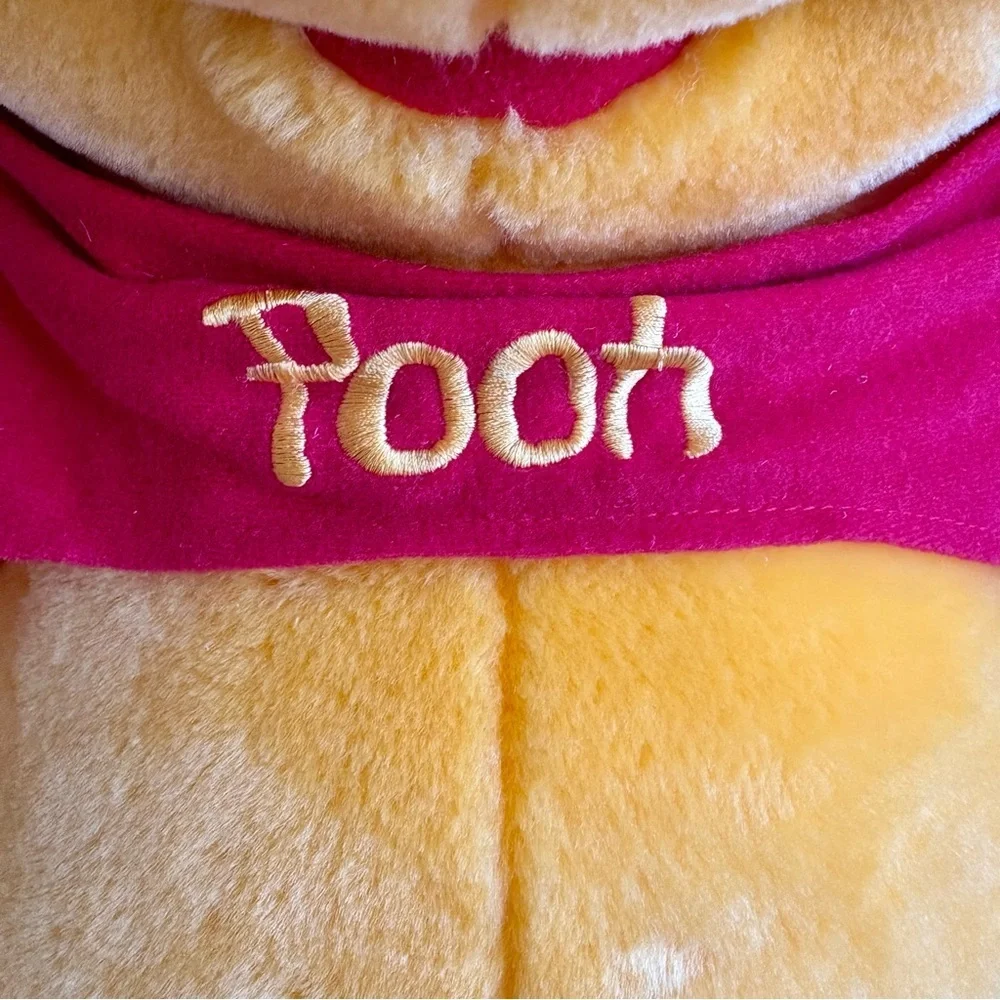 VTG Mattel Disney LARGE Winnie the Pooh Bear Plush Stuffed Animal Arcotoys 20